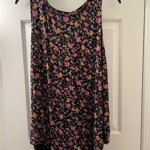 Old Navy luxe floral tank